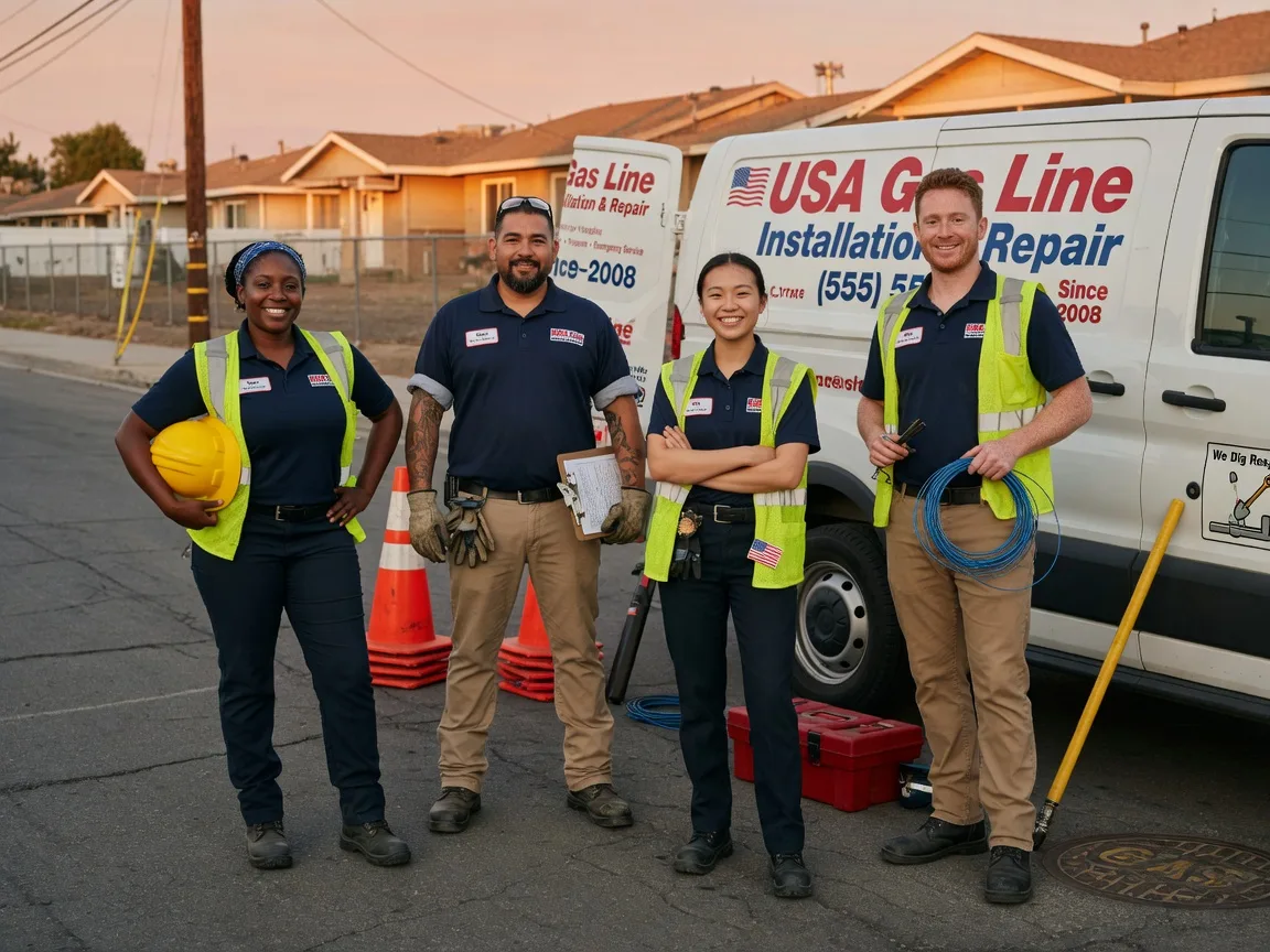 Gas Line Installation company in Guilford, IN